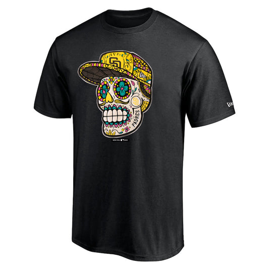 SAN DIEGO PADRES MEN'S SUGAR SKULL T-SHIRT