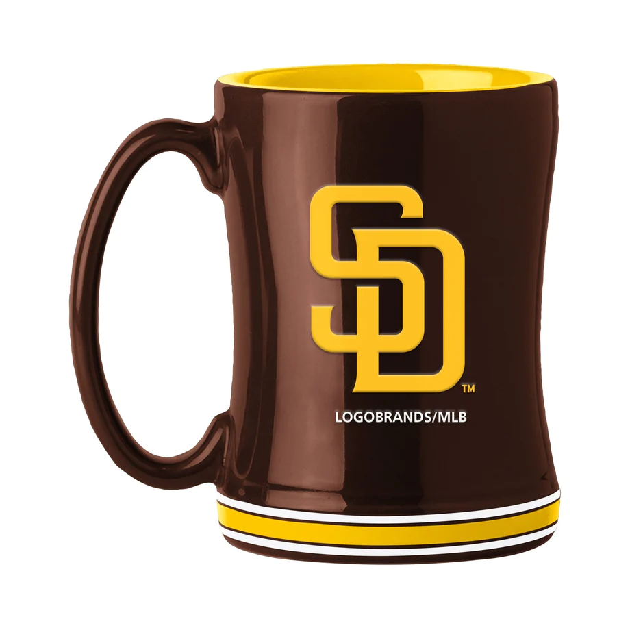 SAN DIEGO PADRES RELIEF MUG