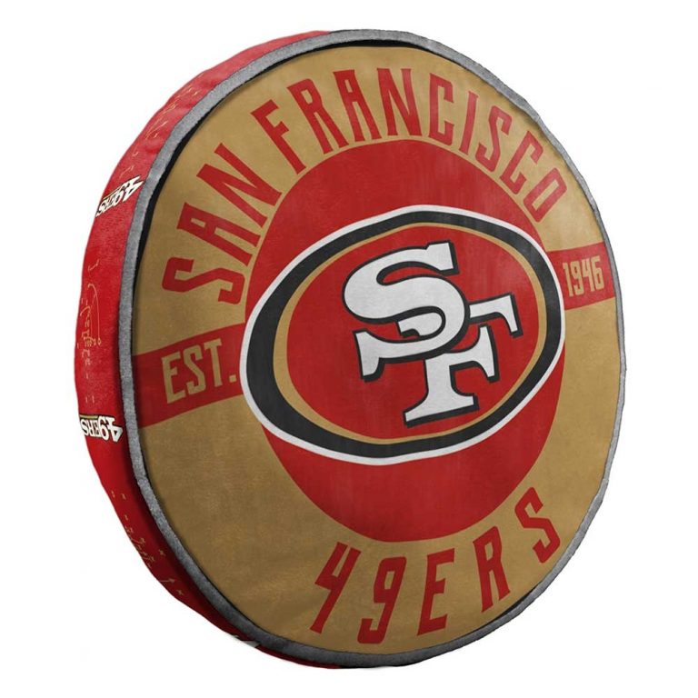 SAN FRANCISCO 49ERS 15" CLOUD PILLOW