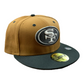 GORRO AJUSTADO SAN FRANCISCO 49ERS 2-TONE COLOR PACK 59FIFTY - MARRÓN/ CARBÓN