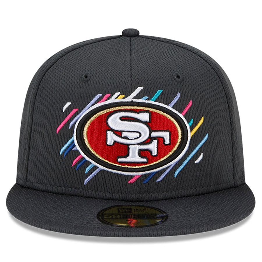 SAN FRANCISCO 49ERS 2021 CRUCIAL CATCH 59FIFTY FITTED