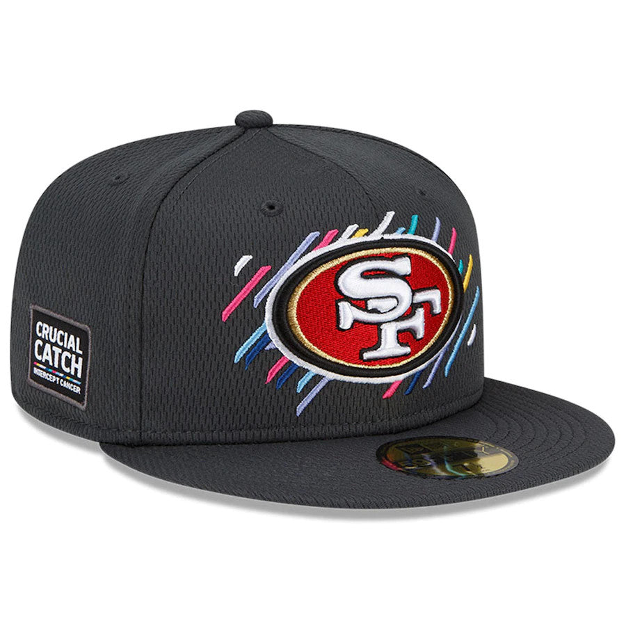SAN FRANCISCO 49ERS 2021 CRUCIAL CATCH 59FIFTY FITTED