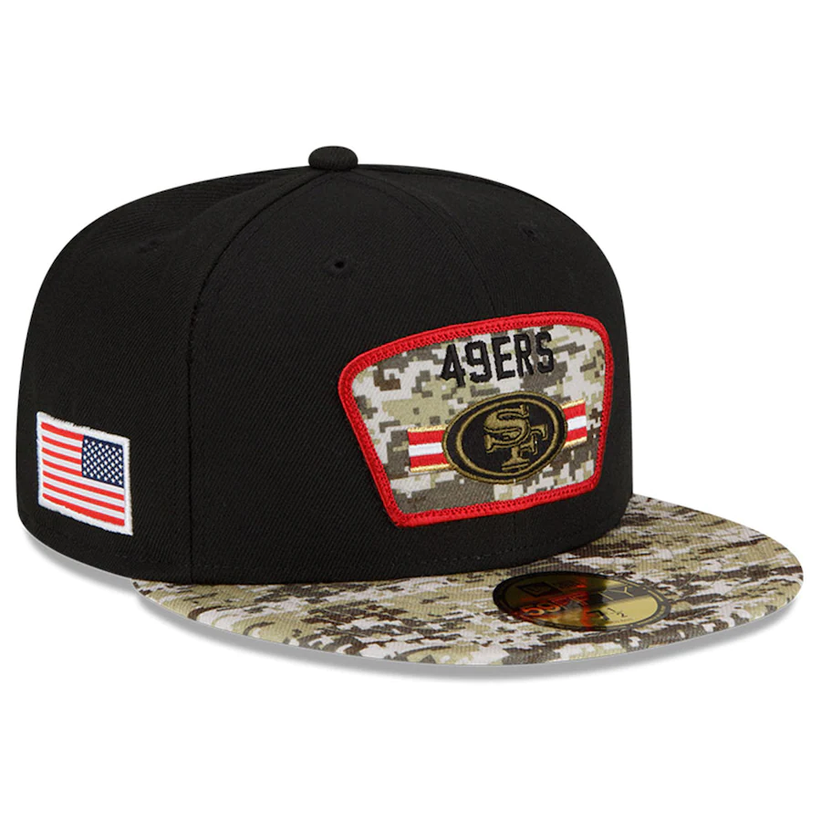 SAN FRANCISCO 49ERS 2021 SALUTE TO SERVICE 59FIFTY FITTED