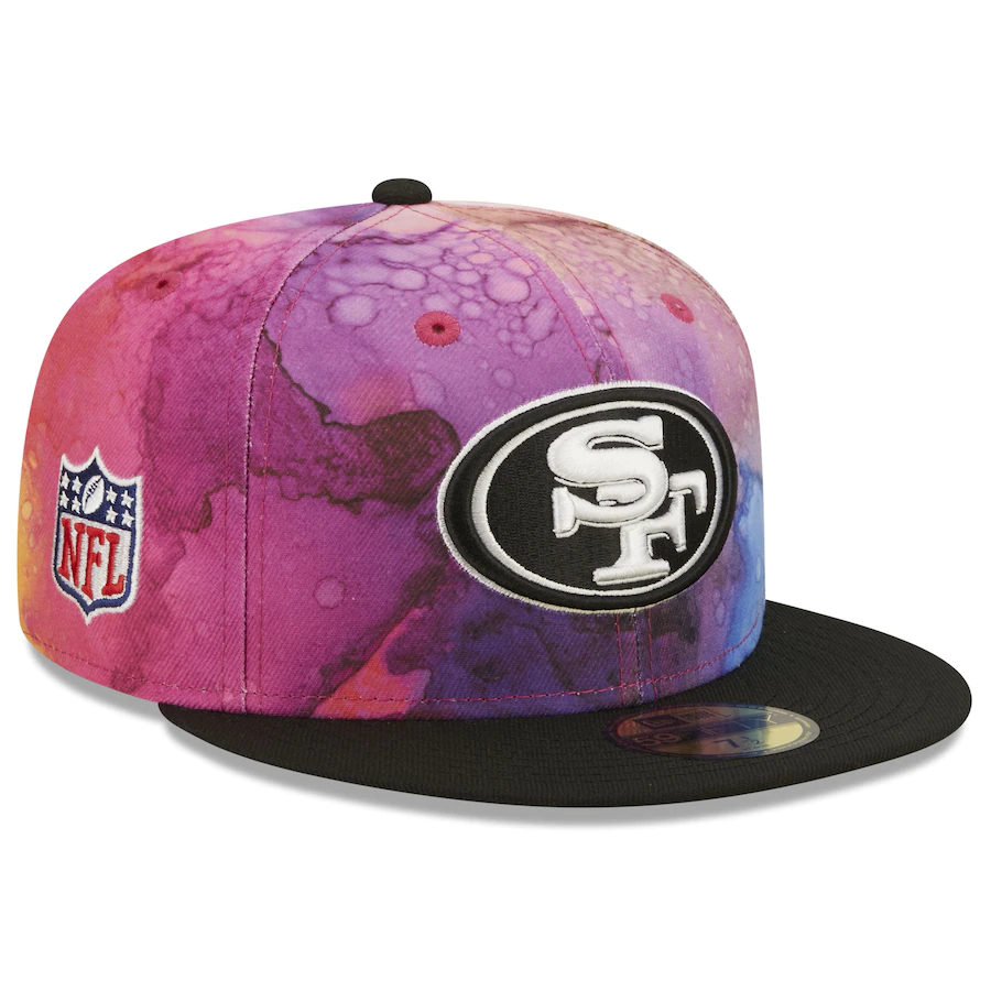 GORRA AJUSTADA CRUCIAL CATCH 59FIFTY DE SAN FRANCISCO 49ERS 2022