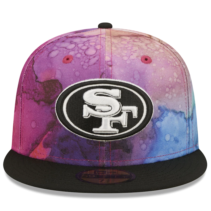 SAN FRANCISCO 49ERS 2022  CRUCIAL CATCH 59FIFTY FITTED HAT