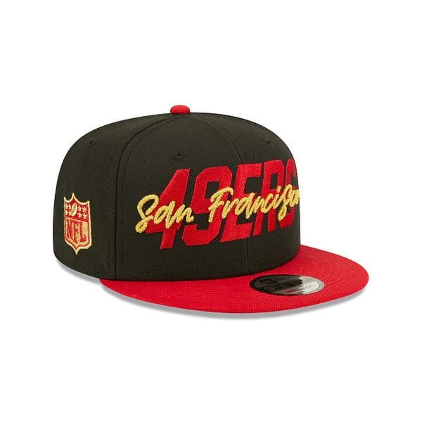 SAN FRANCISCO 49ERS 2022 DRAFT 9FIFTY SNAPBACK