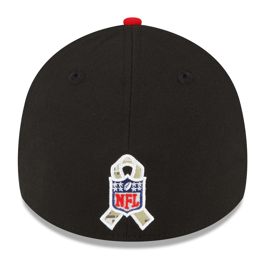 SAN FRANCISCO 49ERS 2022 SALUDO AL SERVICIO 39THIRTY GORRO FLEX FIT