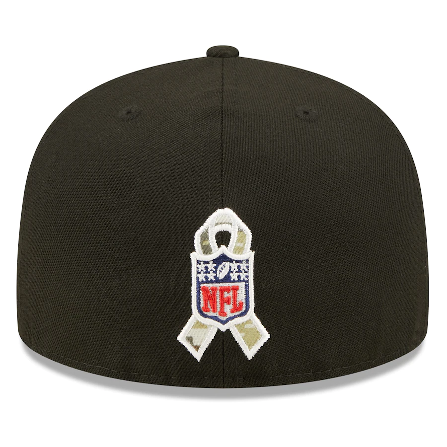 SAN FRANCISCO 49ERS 2022 SALUDO AL SERVICIO 59FIFTY EQUIPADO