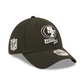 SAN FRANCISCO 49ERS 2022 SIDELINE 39THIRTY FLEX FIT HAT - BLACK/ WHITE
