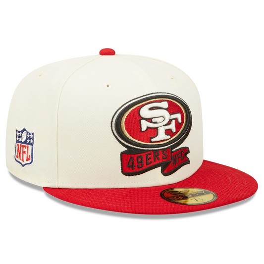 SAN FRANCISCO 49ERS 2022 SIDELINE 59FIFTY GORRA AJUSTADA