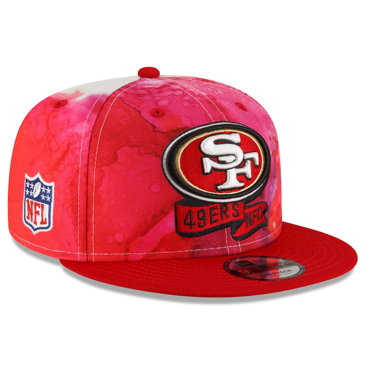 SAN FRANCISCO 49ERS 2022 SIDELINE 9FIFTY SNAPBACK - INK