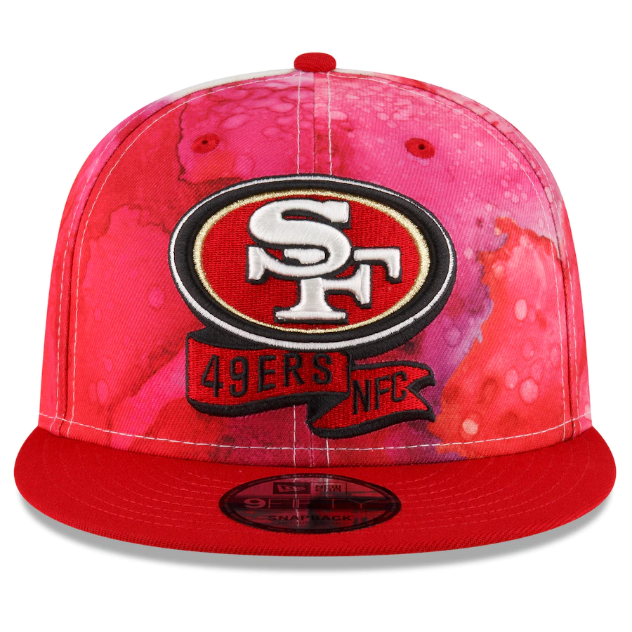 SAN FRANCISCO 49ERS 2022 SIDELINE 9FIFTY SNAPBACK - INK