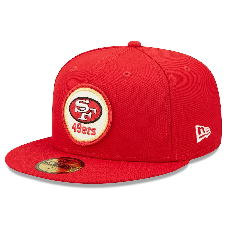 SAN FRANCISCO 49ERS 2022 SIDELINE HISTORICAL 59FIFTY FITTED - COOP
