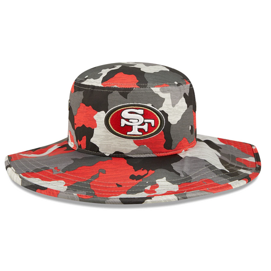 camo niners hat