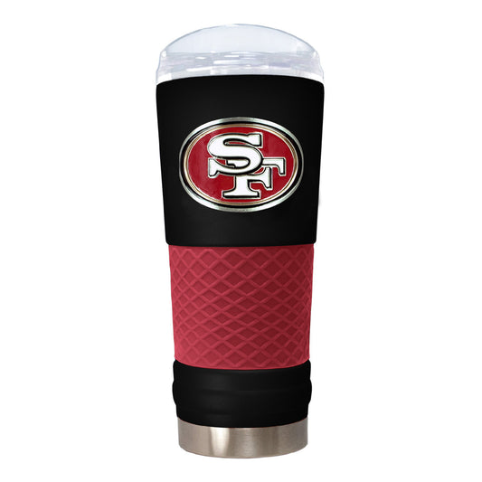 SAN FRANCISCO 49ERS BLACK DRAFT TUMBLER