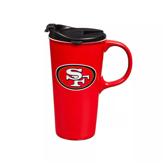SAN FRANCISCO 49ERS BOXED TRAVEL LATTE