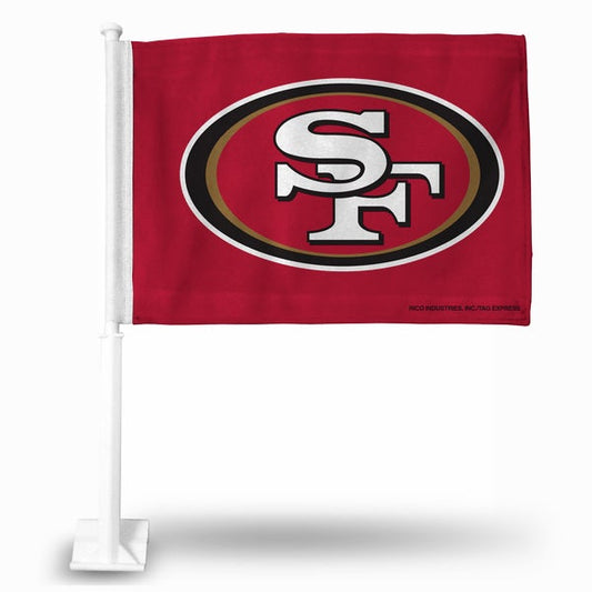 SAN FRANCISCO 49ERS CAR FLAG