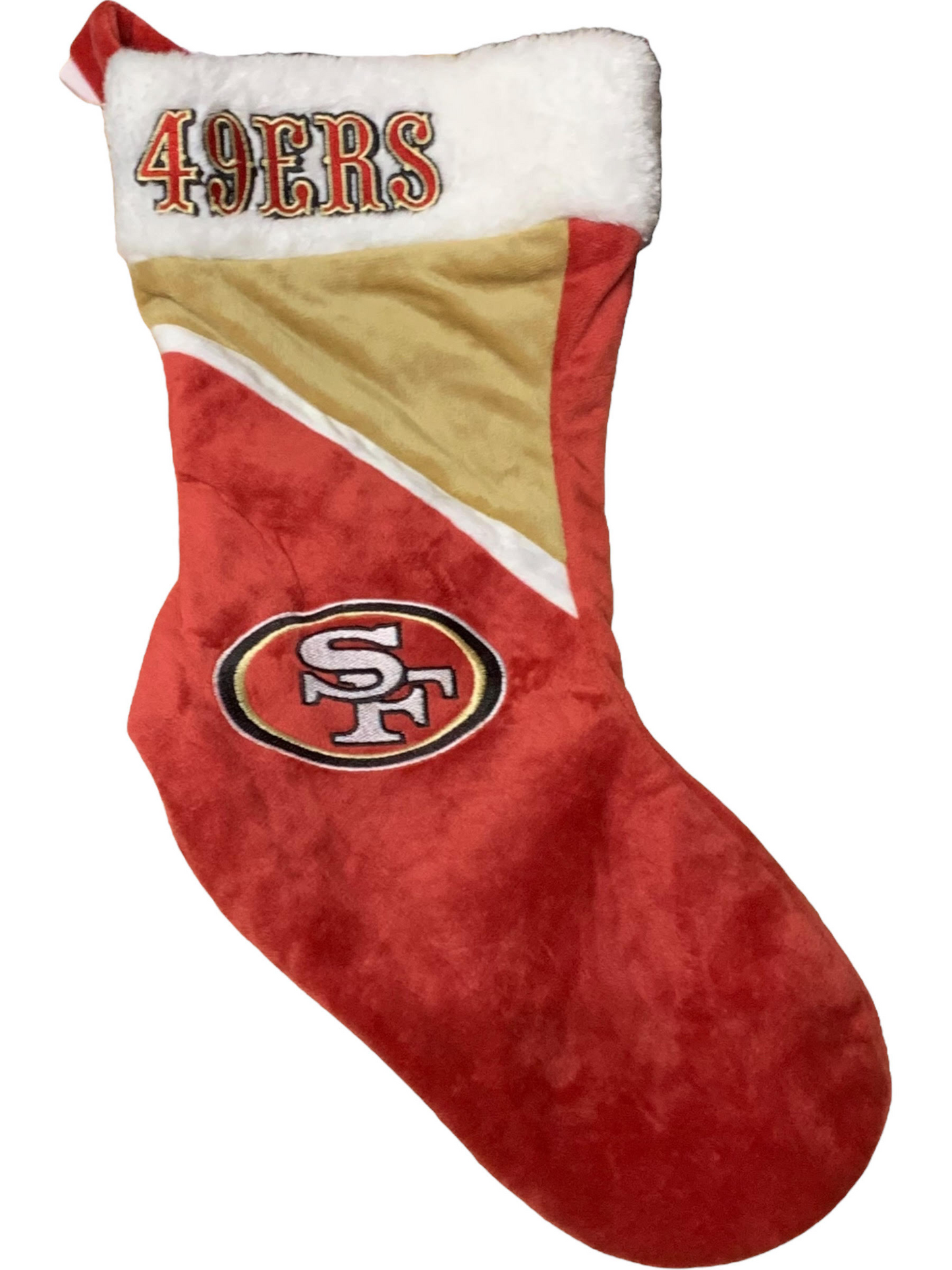 SAN FRANCISCO 49ERS CHRISTMAS STOCKING