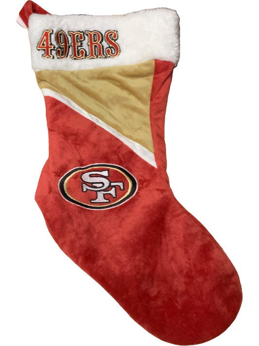 SAN FRANCISCO 49ERS CHRISTMAS STOCKING