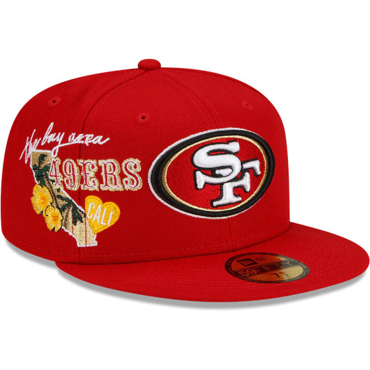 SAN FRANCISCO 49ERS CITY CLUSTER 59FIFTY EQUIPADO