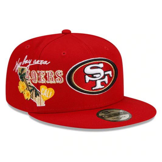 SAN FRANCISCO 49ERS CITY CLUSTER 9FIFTY SNAPBACK