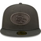 SAN FRANCISCO 49ERS COLOR PACK 59FIFTY FITTED HAT - GRAPHITE