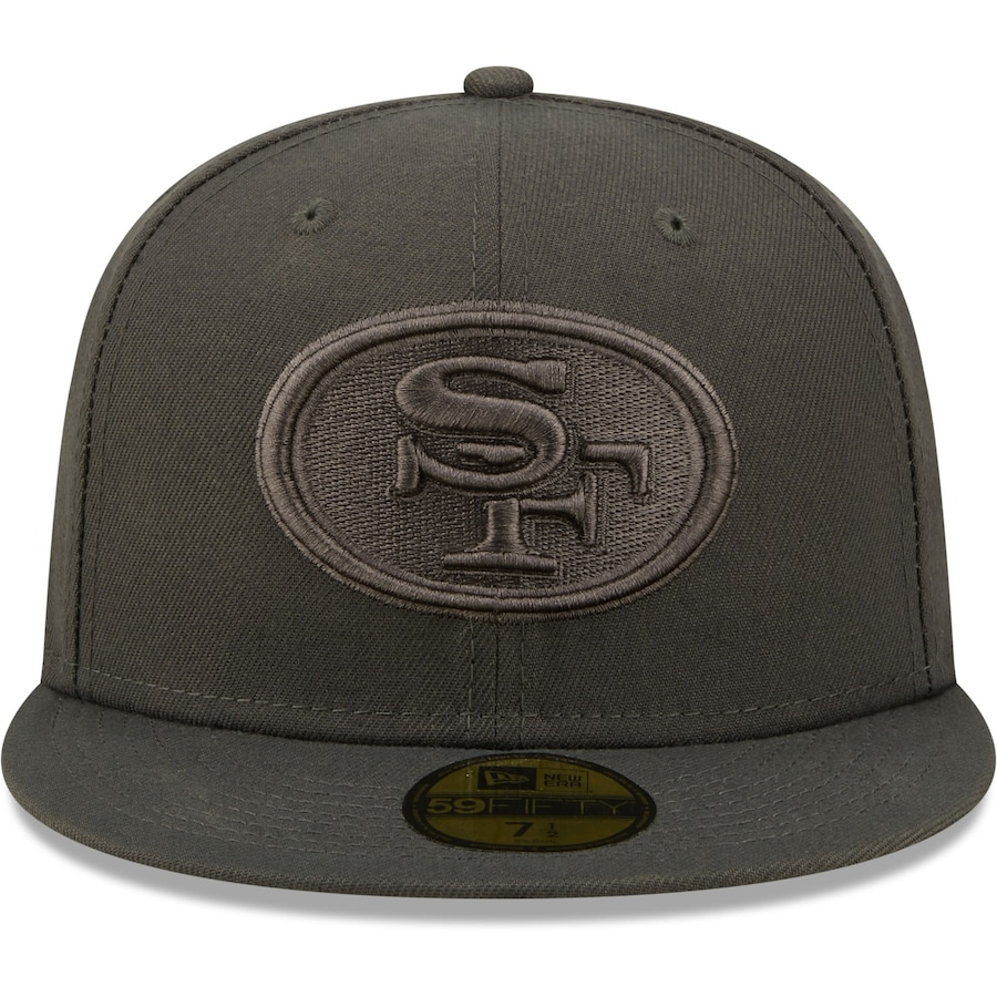 SAN FRANCISCO 49ERS COLOR PACK 59FIFTY FITTED HAT - GRAPHITE