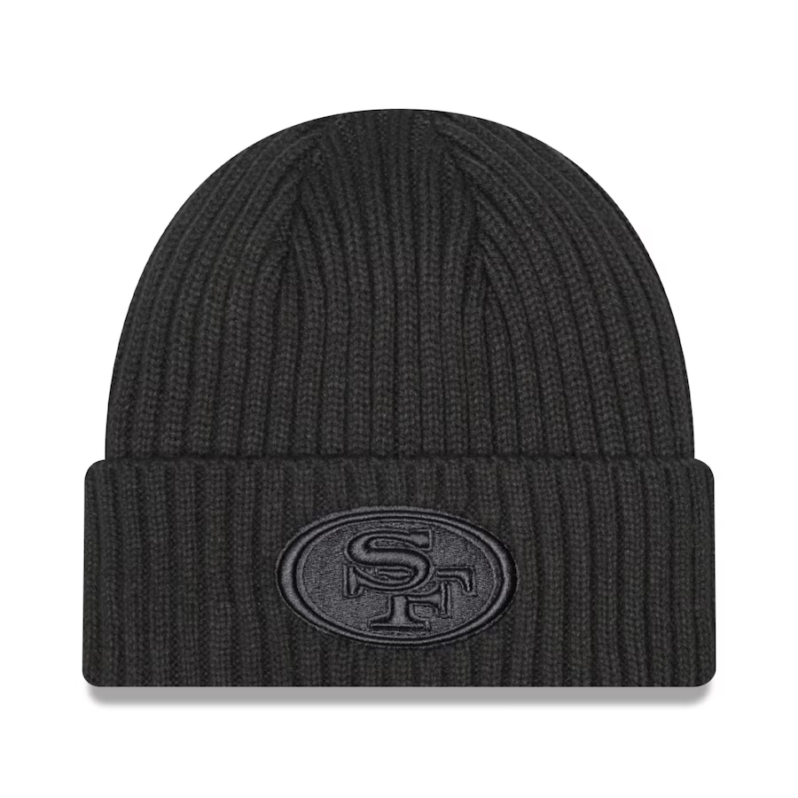 SAN FRANCISCO 49ERS CORE CLASSIC KNIT BEANIE - CHARCOAL