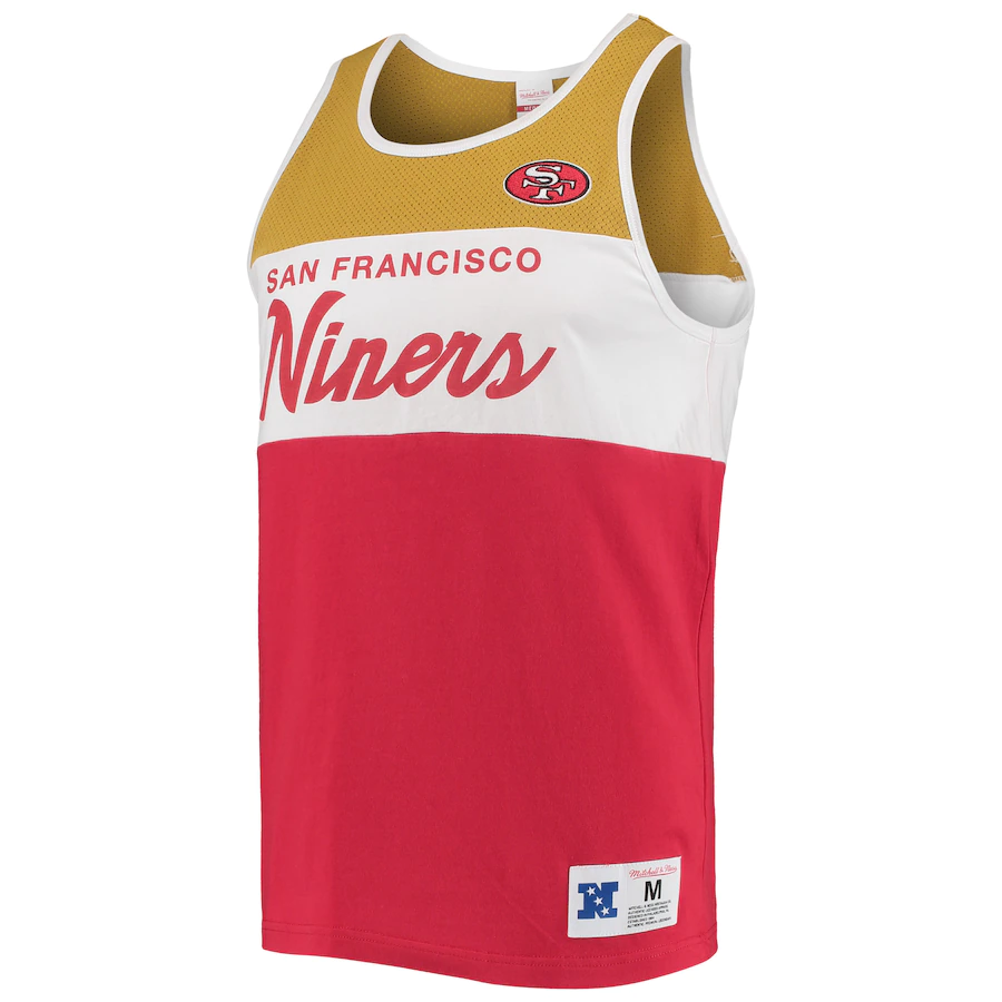 CAMISETA DE TIRANTES DE HOMBRE MITCHELL &amp; NESS DE SAN FRANCISCO 49ERS