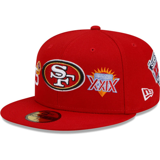 SAN FRANCISCO 49ERS CUENTA LOS ANILLOS 59FIFTY EQUIPADO