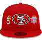 SAN FRANCISCO 49ERS COUNT THE RINGS 59FIFTY FITTED