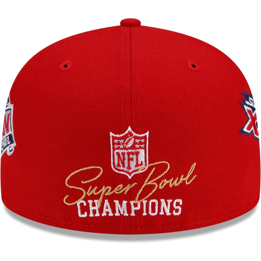 SAN FRANCISCO 49ERS CUENTA LOS ANILLOS 59FIFTY EQUIPADO