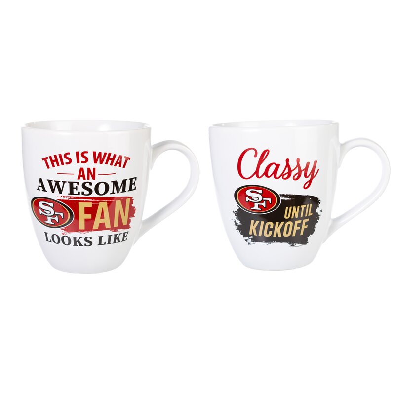 CONJUNTO DE LA COPA DE JAVA DE LOS 49ERS DE SAN FRANCISCO