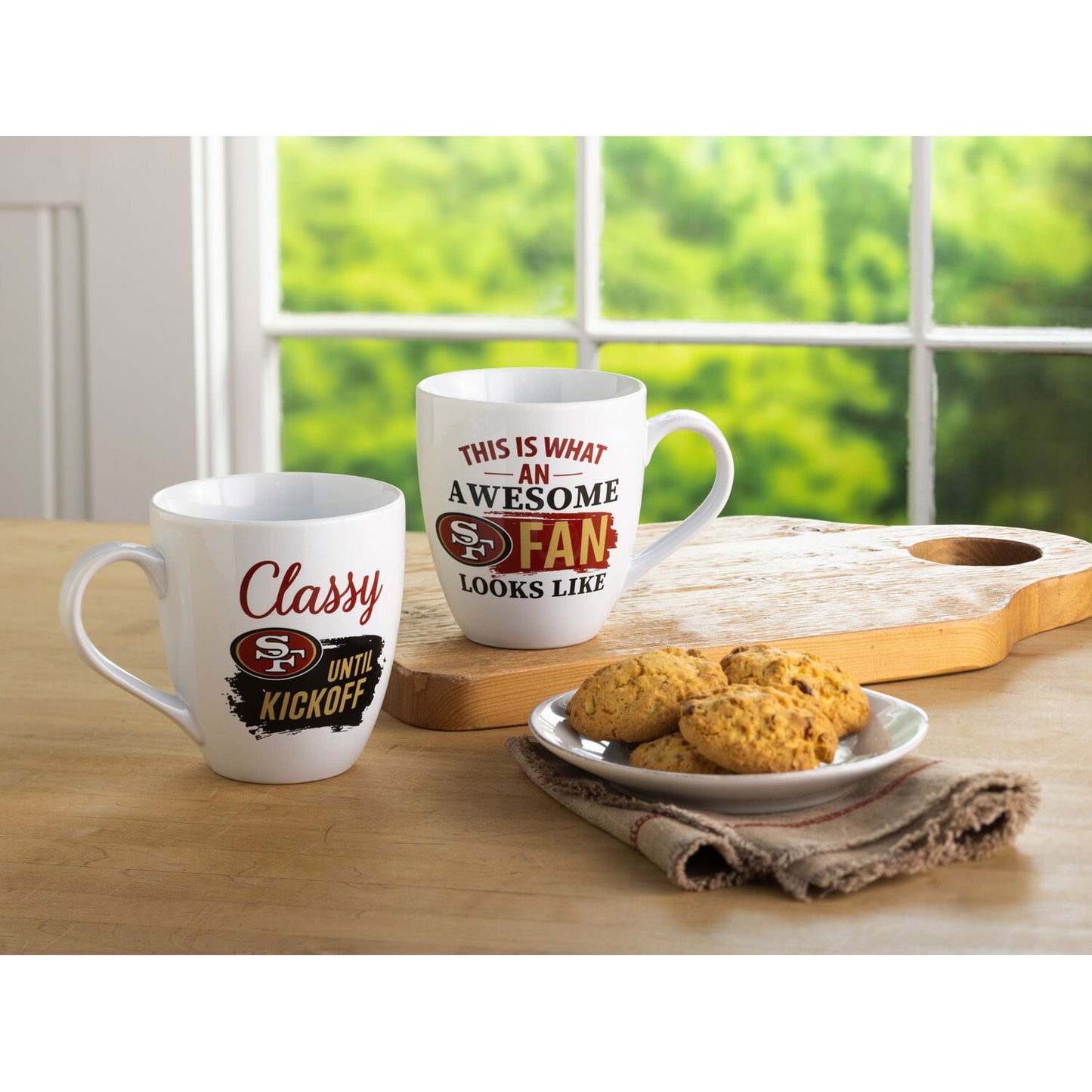SAN FRANCISCO 49ERS CUP O' JAVA SET