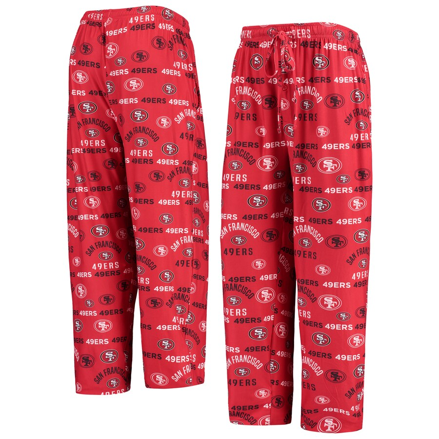 PANTALONES DE PIJAMA CON ESTAMPADO INSIGNIA DE SAN FRANCISCO 49ERS