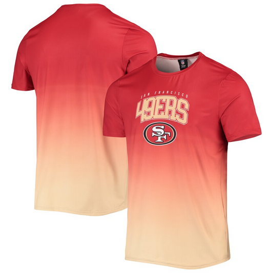 CAMISETA SAN FRANCISCO 49ERS GRADIENTE RASH PARA HOMBRE