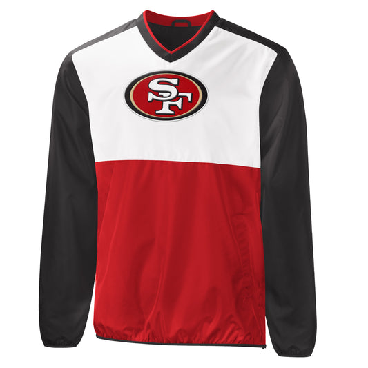 SAN FRANCISCO 49ERS HOME TEAM PULLOVER JACKET