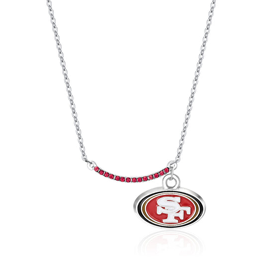 SAN FRANCISCO 49ERS INFINITY NECKLACE