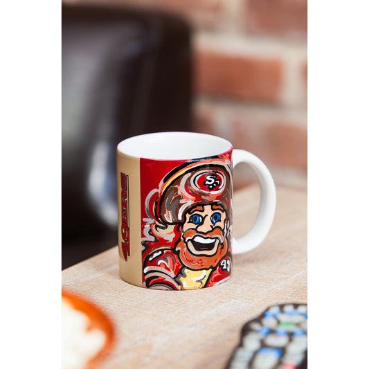 SAN FRANCISCO 49ERS JUSTIN PATTERN MUG