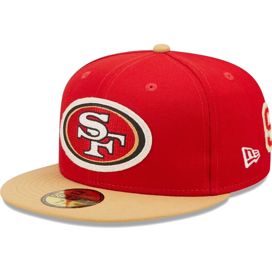 SAN FRANCISCO 49ERS 2022 SIDELINE 59FIFTY FITTED HAT – JR'S SPORTS