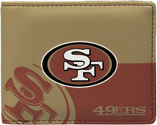 SAN FRANCISCO 49ERS LOGO BI-FOLD WALLET