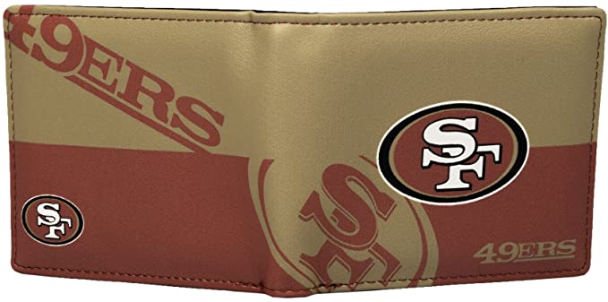 SAN FRANCISCO 49ERS LOGO BI-FOLD WALLET