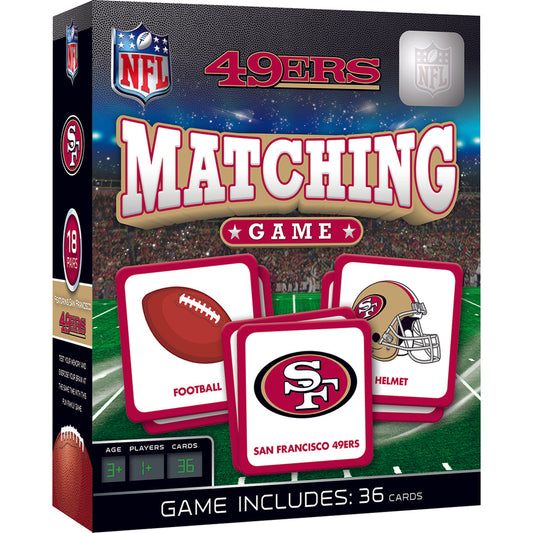 SAN FRANCISCO 49ERS MATCHING GAME