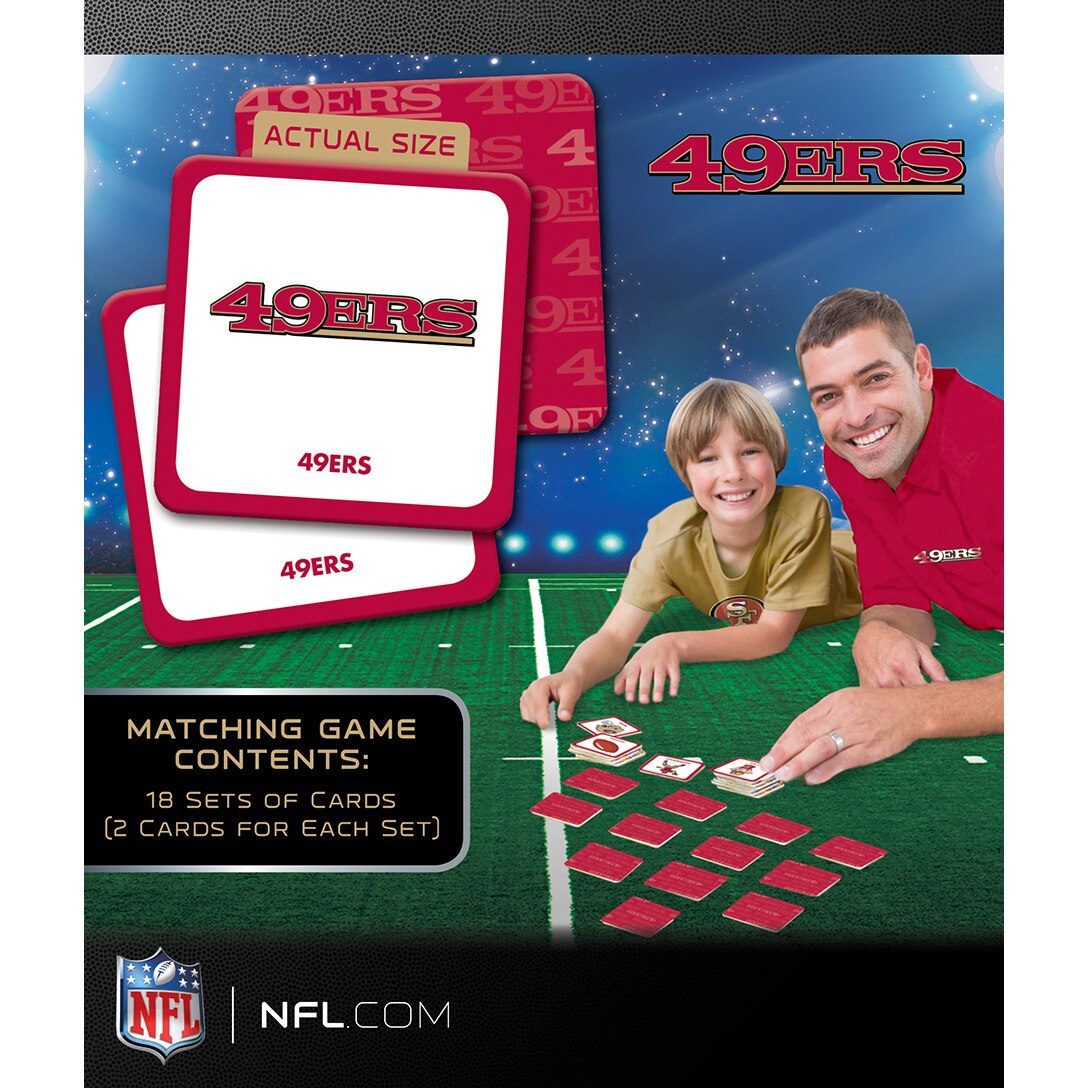 SAN FRANCISCO 49ERS MATCHING GAME