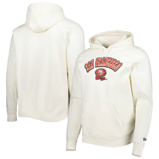 SAN FRANCISCO 49ERS MEN'S 2022 SIDELINE PULLOVER HOODIE SWEATSHIRT