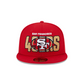 SAN FRANCISCO 49ERS MEN'S 2023 NFL DRAFT ALT HAT 59FIFTY FITTED