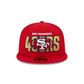 SAN FRANCISCO 49ERS HOMBRE 2023 NFL DRAFT ALT SOMBRERO 59FIFTY AJUSTADO