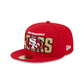 SAN FRANCISCO 49ERS HOMBRE 2023 NFL DRAFT ALT SOMBRERO 59FIFTY AJUSTADO