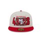 SAN FRANCISCO 49ERS MEN'S 2023 NFL DRAFT HAT 59FIFTY FITTED