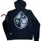 SAN FRANCISCO 49ERS MEN'S ALPHA INDUSTRIES PULLOVER HOODIE SWEATSHIRT